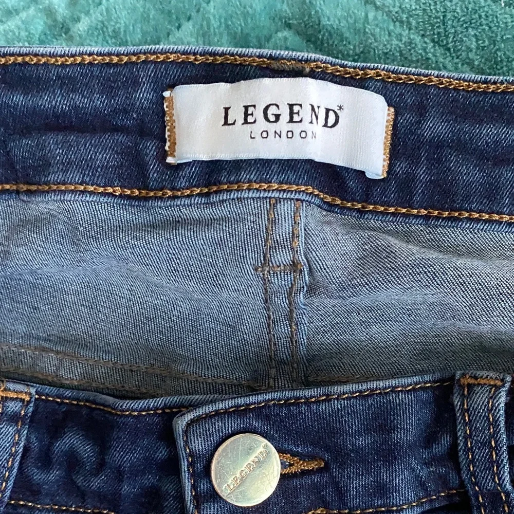 Men's Dark Blue Skinny Jeans - Picture 1 of 2